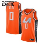 Maillot NBA Los Angeles Clippers Bradley Beal Nike 2025-26 City Edition Orange Swingman - Enfant